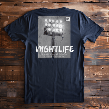 Back Four Nightlife Standard Tee Back Print T-Shirt