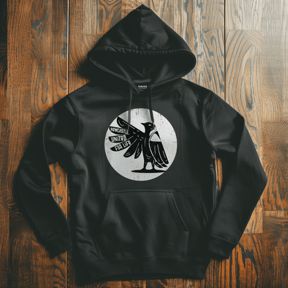 Back Four NUFC Magpie Hoodie Hoodie