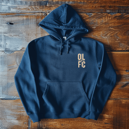 Back Four OLFC - Crossed Initials Hoodie Hoodie