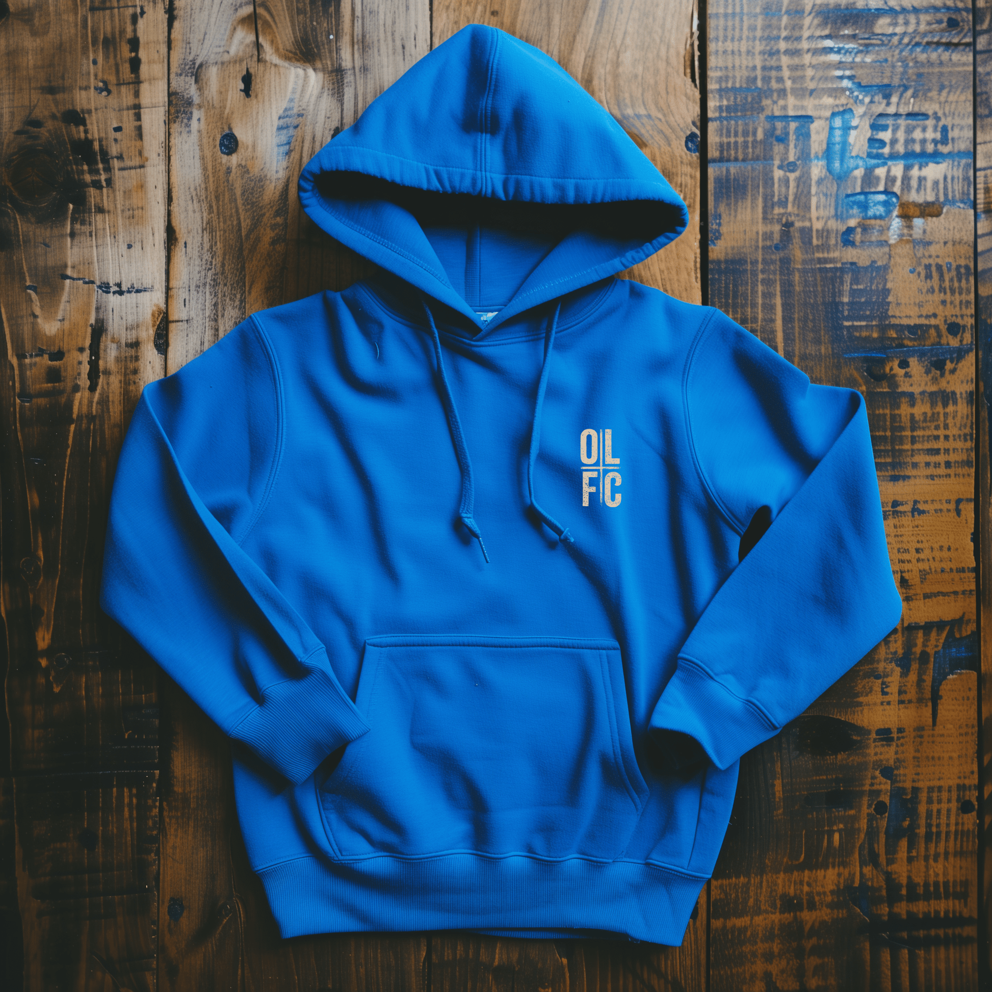 Back Four OLFC - Crossed Initials Hoodie Hoodie