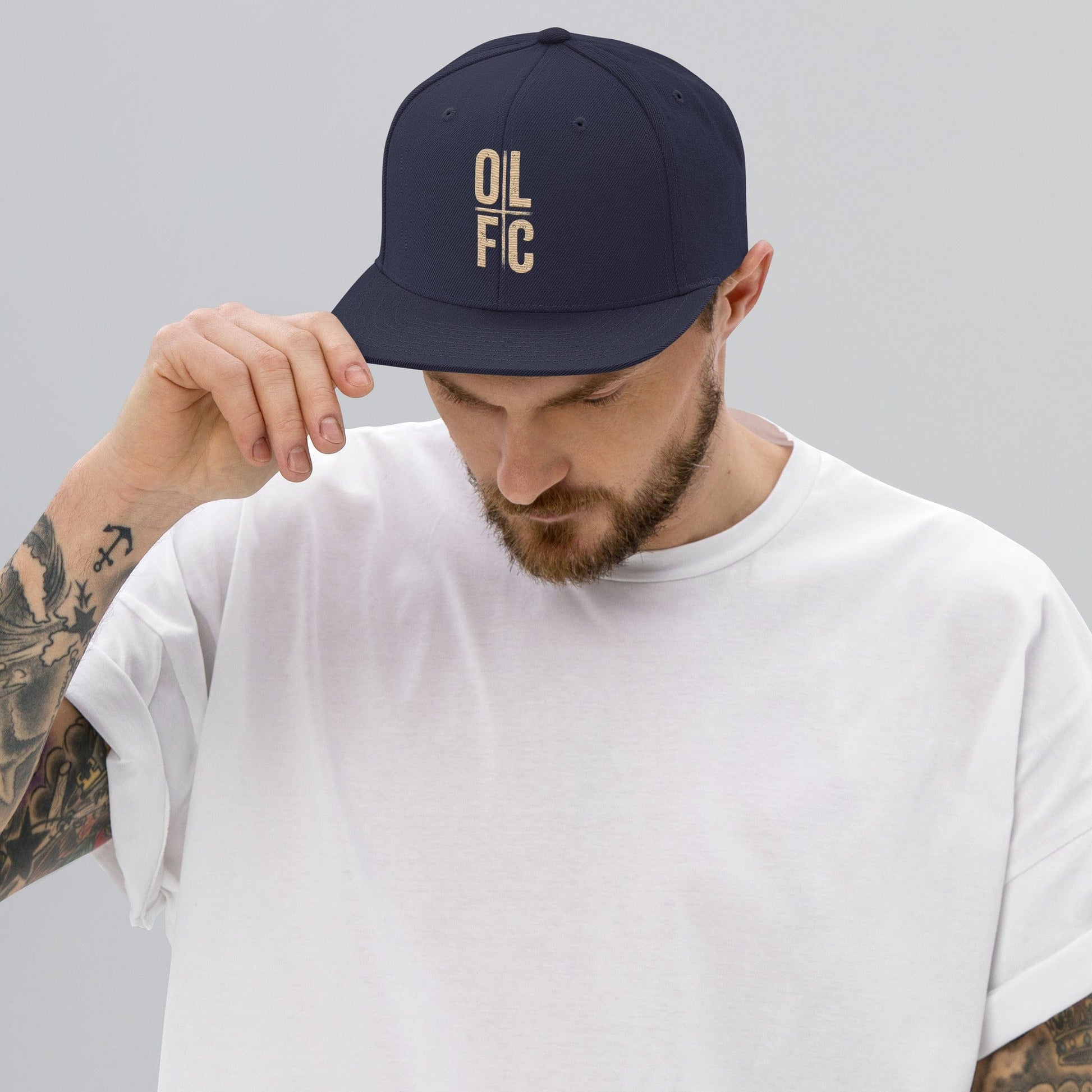 Back Four One Leeds Cross Snapback Hat