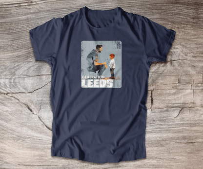 Back Four One Leeds Fan Channel - Generation Leeds T-Shirt