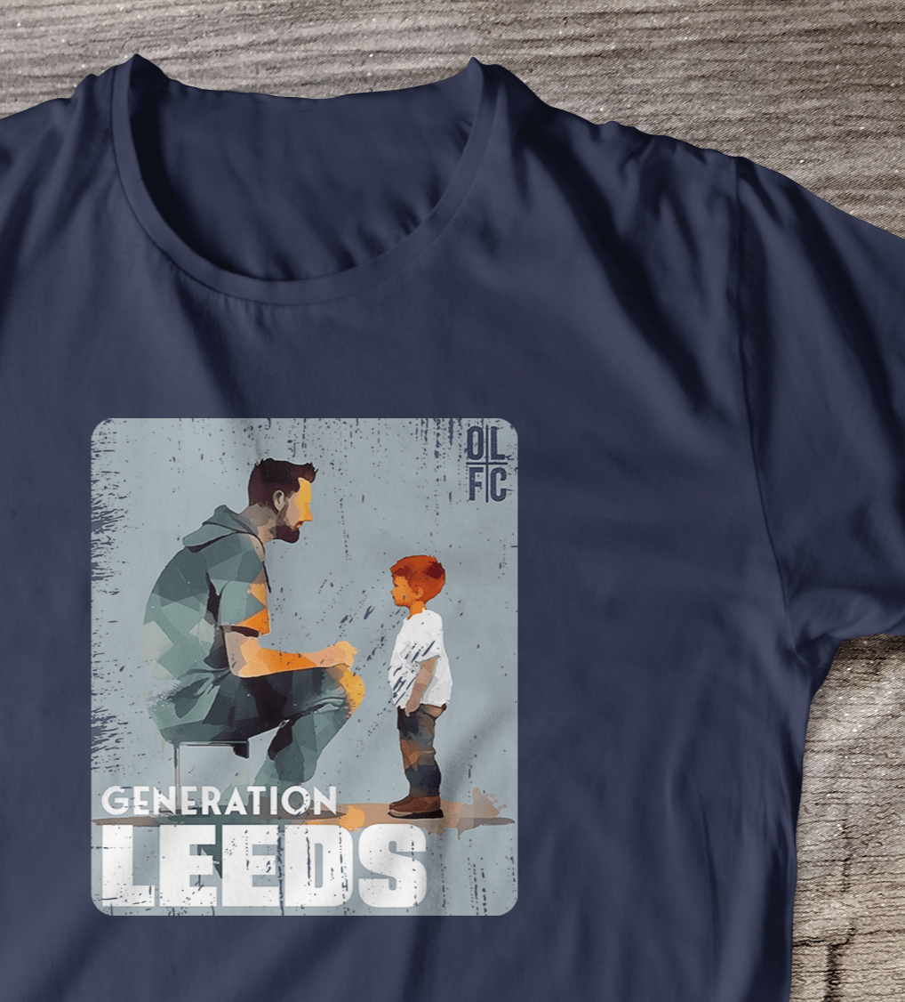 Back Four One Leeds Fan Channel - Generation Leeds T-Shirt