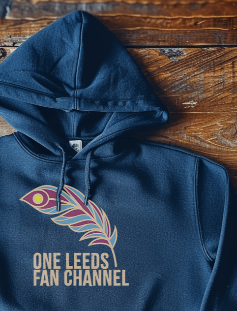 Back Four One Leeds Fan Channel - Peacock Feather Hoodie Hoodie