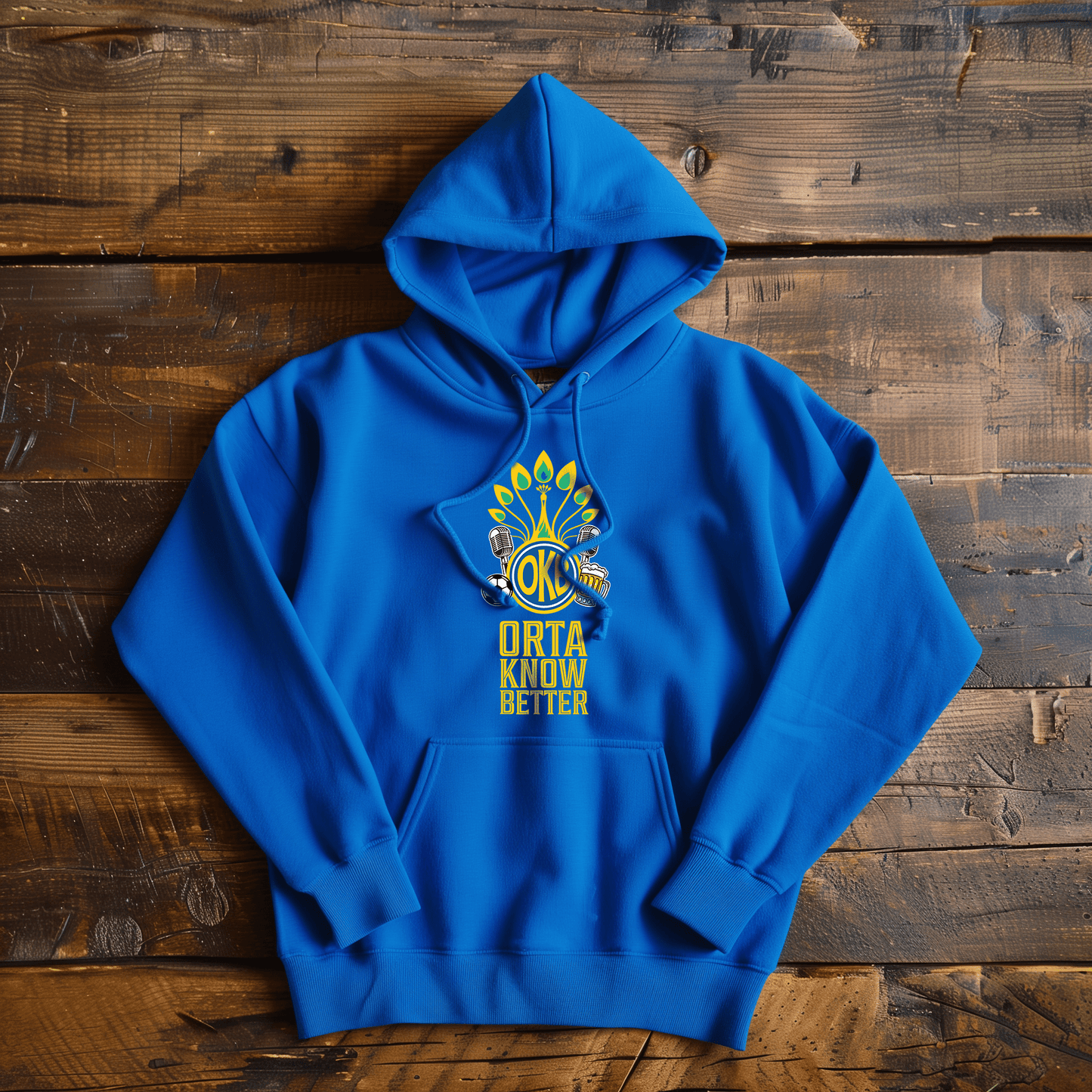 Back Four Orta Know Better - Crest 1 Hoodie Hoodie