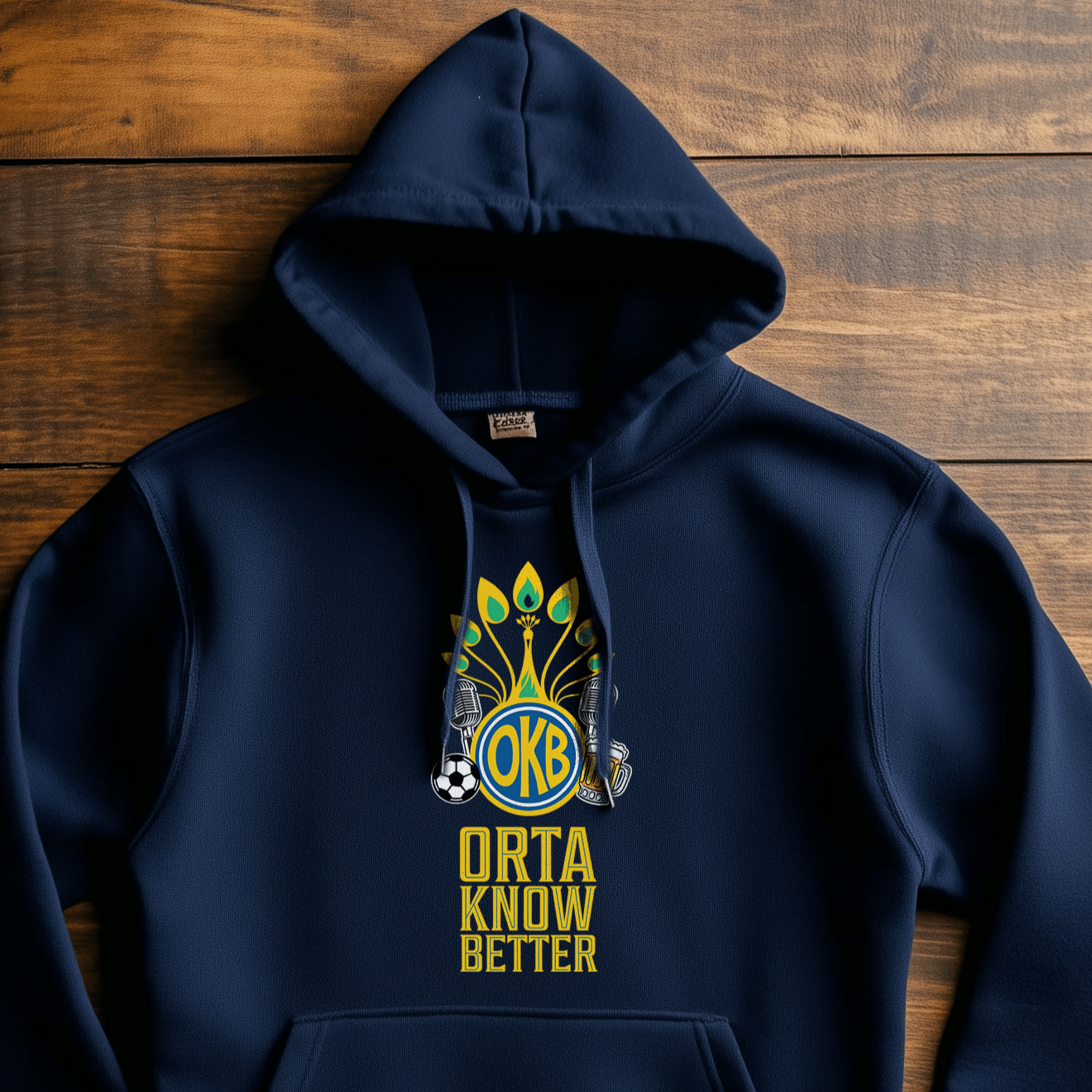 Back Four Orta Know Better - Crest 1 Hoodie Hoodie