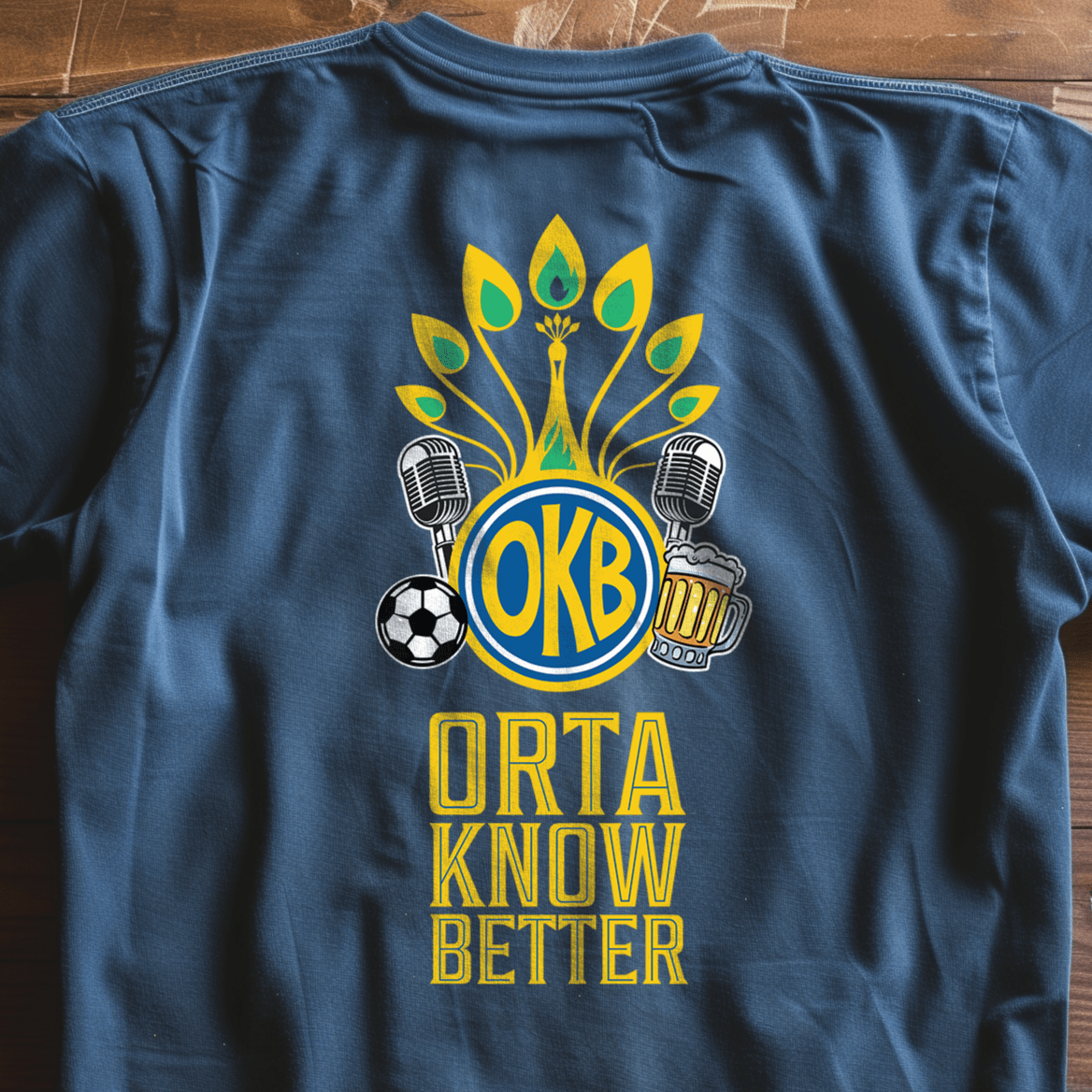 Back Four Orta Know Better - Crest 1 shirt T-Shirt