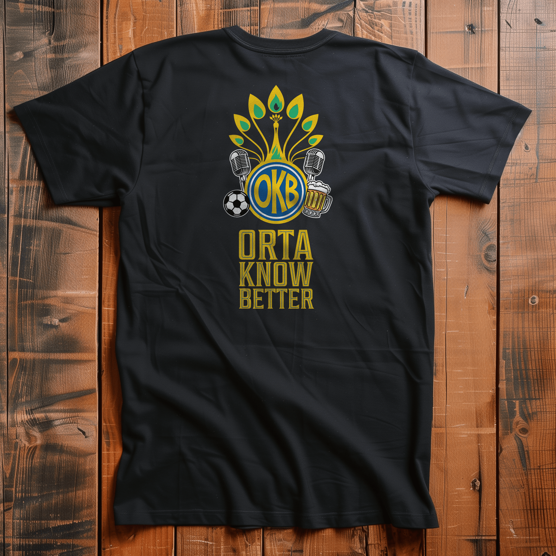 Back Four Orta Know Better - Crest 1 shirt T-Shirt
