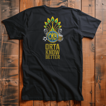 Back Four Orta Know Better - Crest 1 shirt T-Shirt