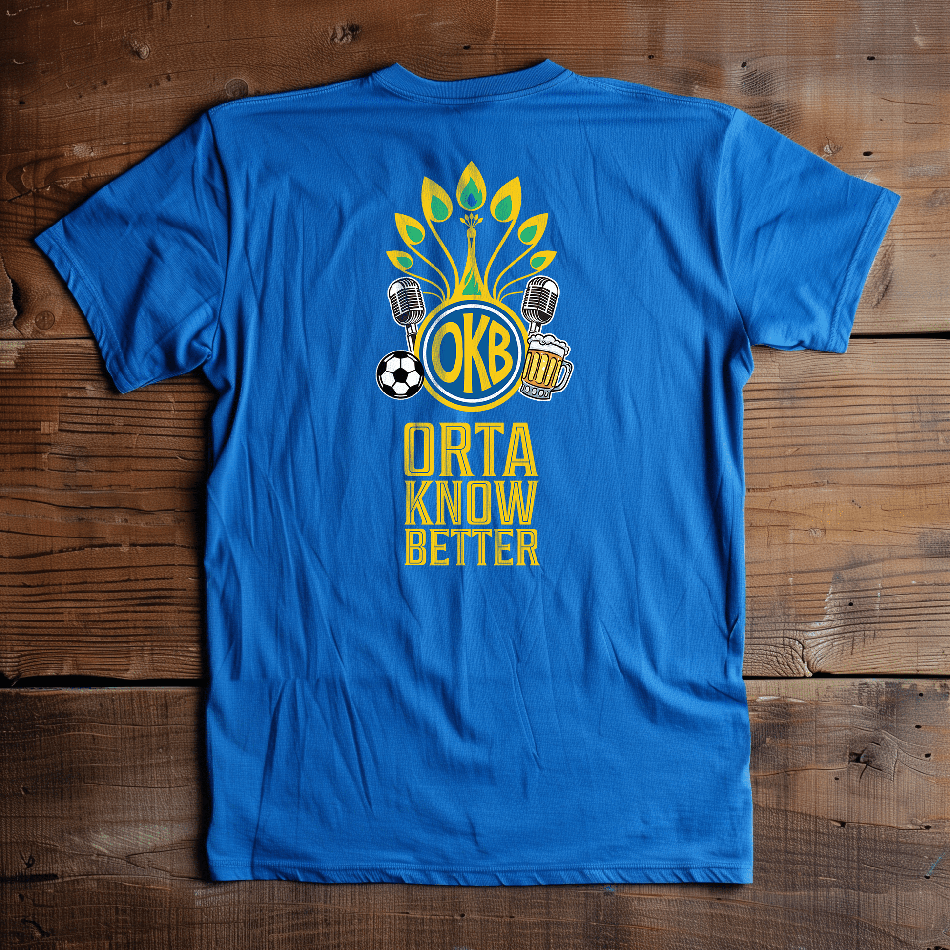Back Four Orta Know Better - Crest 1 shirt T-Shirt