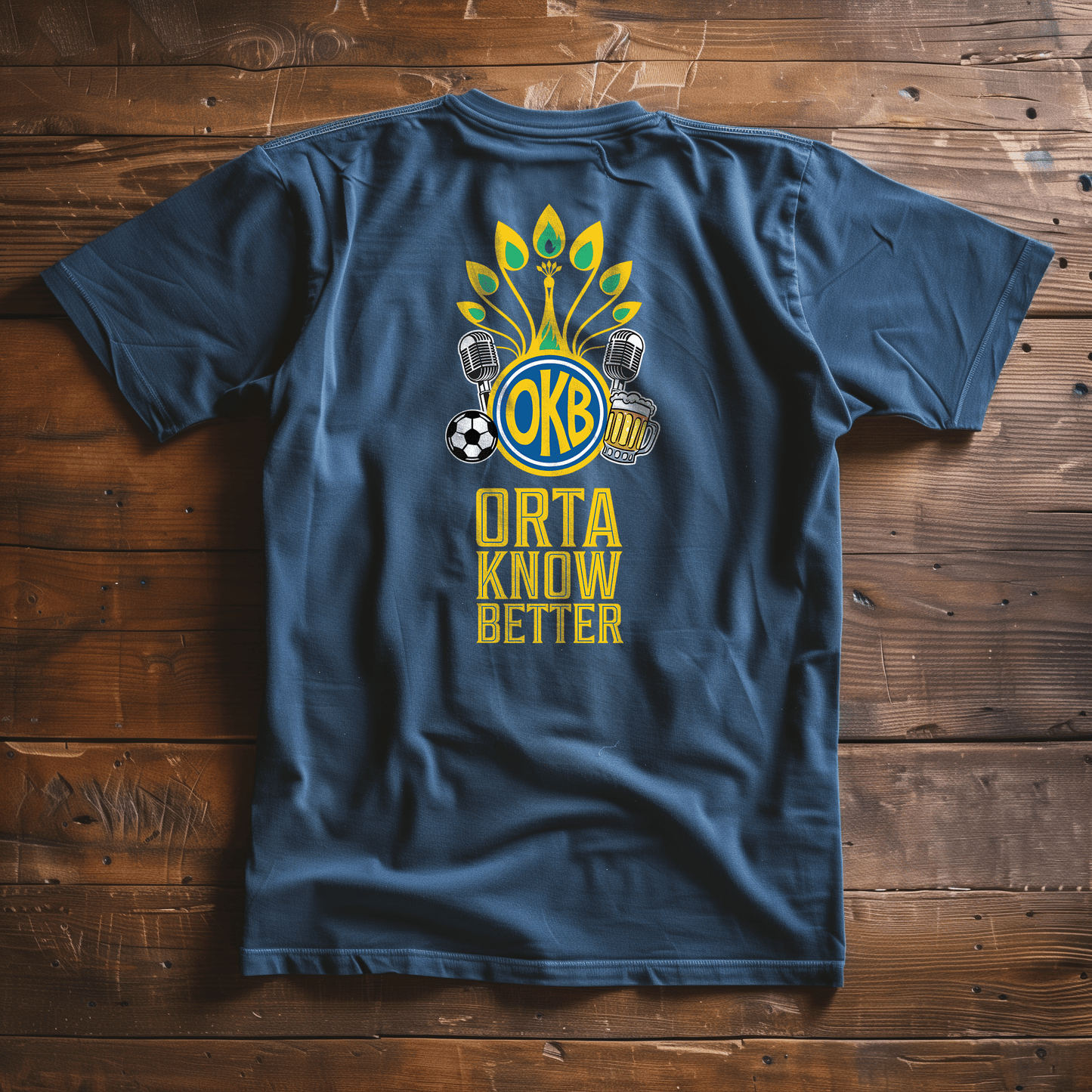 Back Four Orta Know Better - Crest 1 shirt T-Shirt