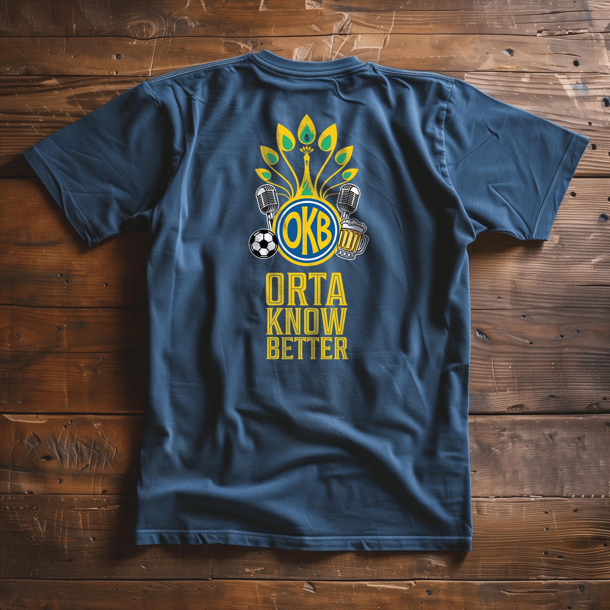 Back Four Orta Know Better - Crest 1 shirt T-Shirt