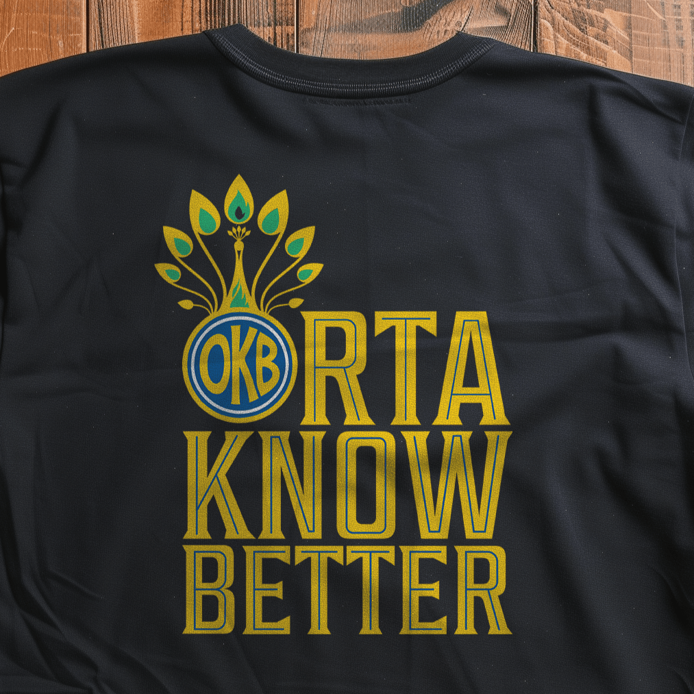 Back Four Orta Know Better - Crest 2 Shirt T-Shirt