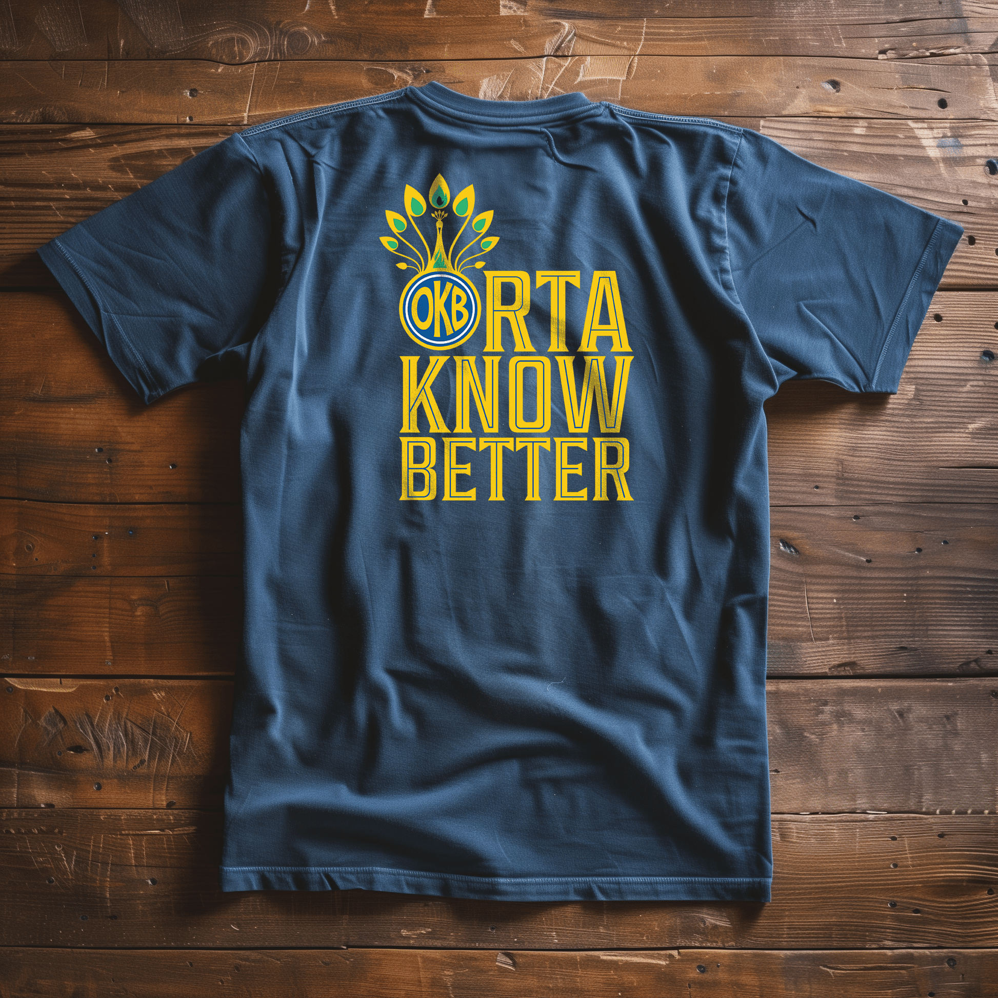 Back Four Orta Know Better - Crest 2 Shirt T-Shirt