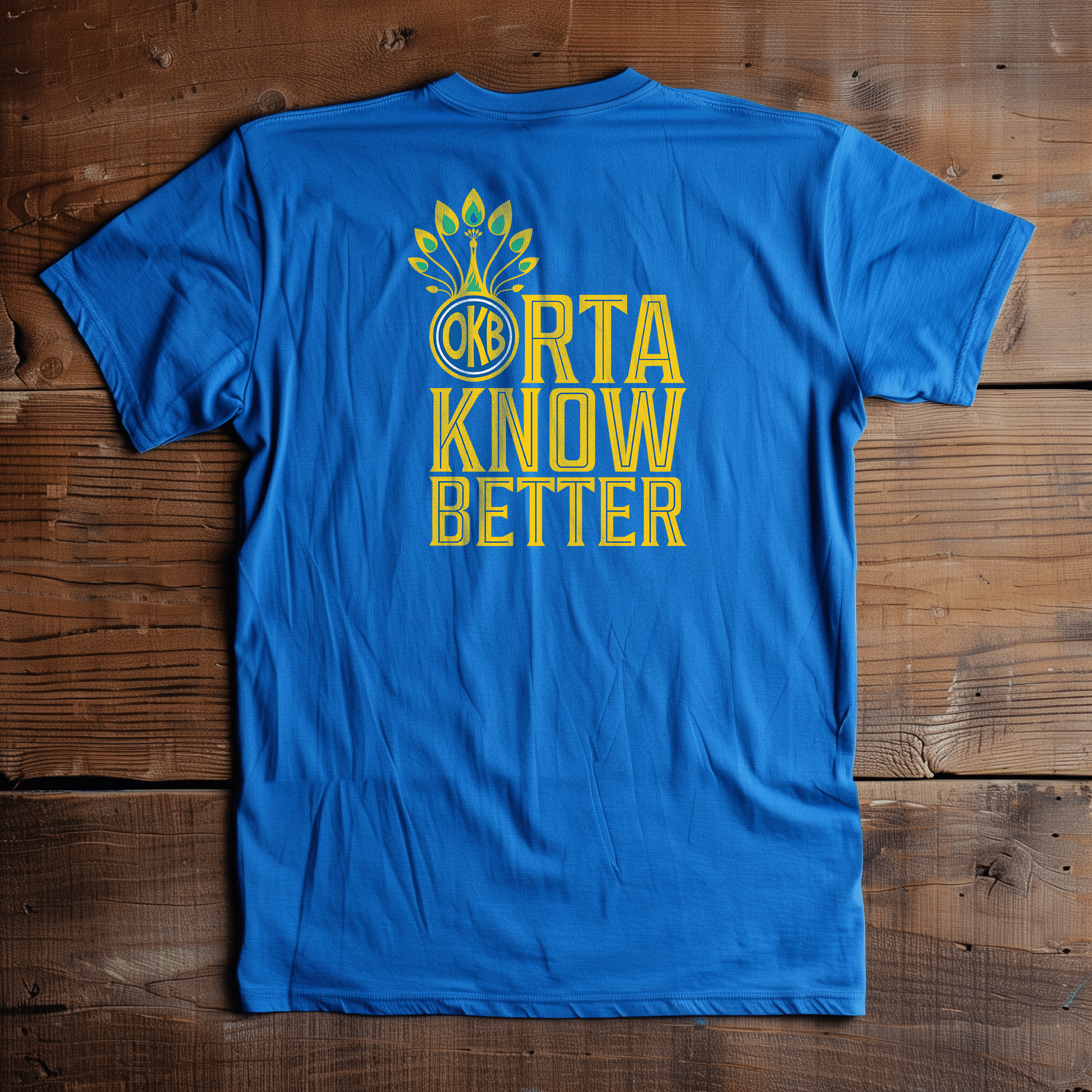 Back Four Orta Know Better - Crest 2 Shirt T-Shirt
