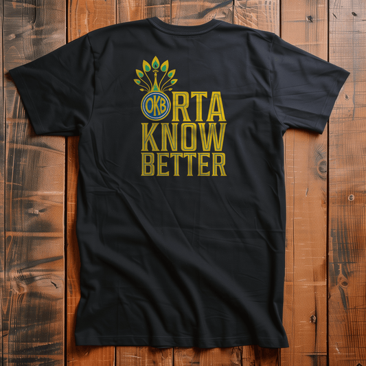 Back Four Orta Know Better - Crest 2 Shirt T-Shirt