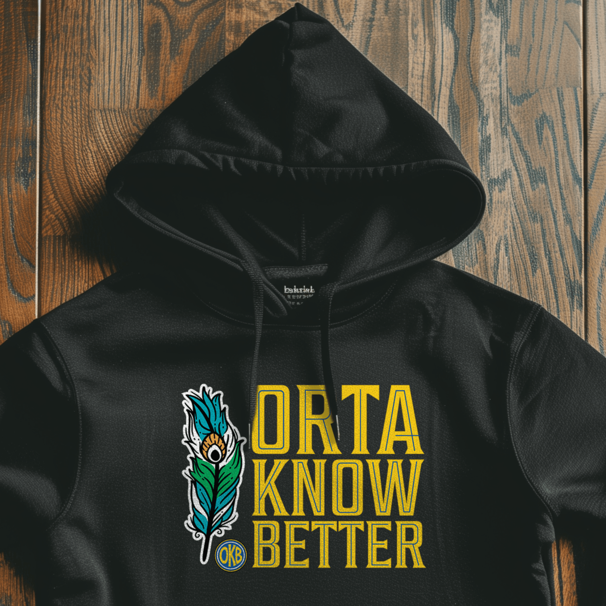 Back Four Orta Know Better - Crest 3 Hoodie Hoodie