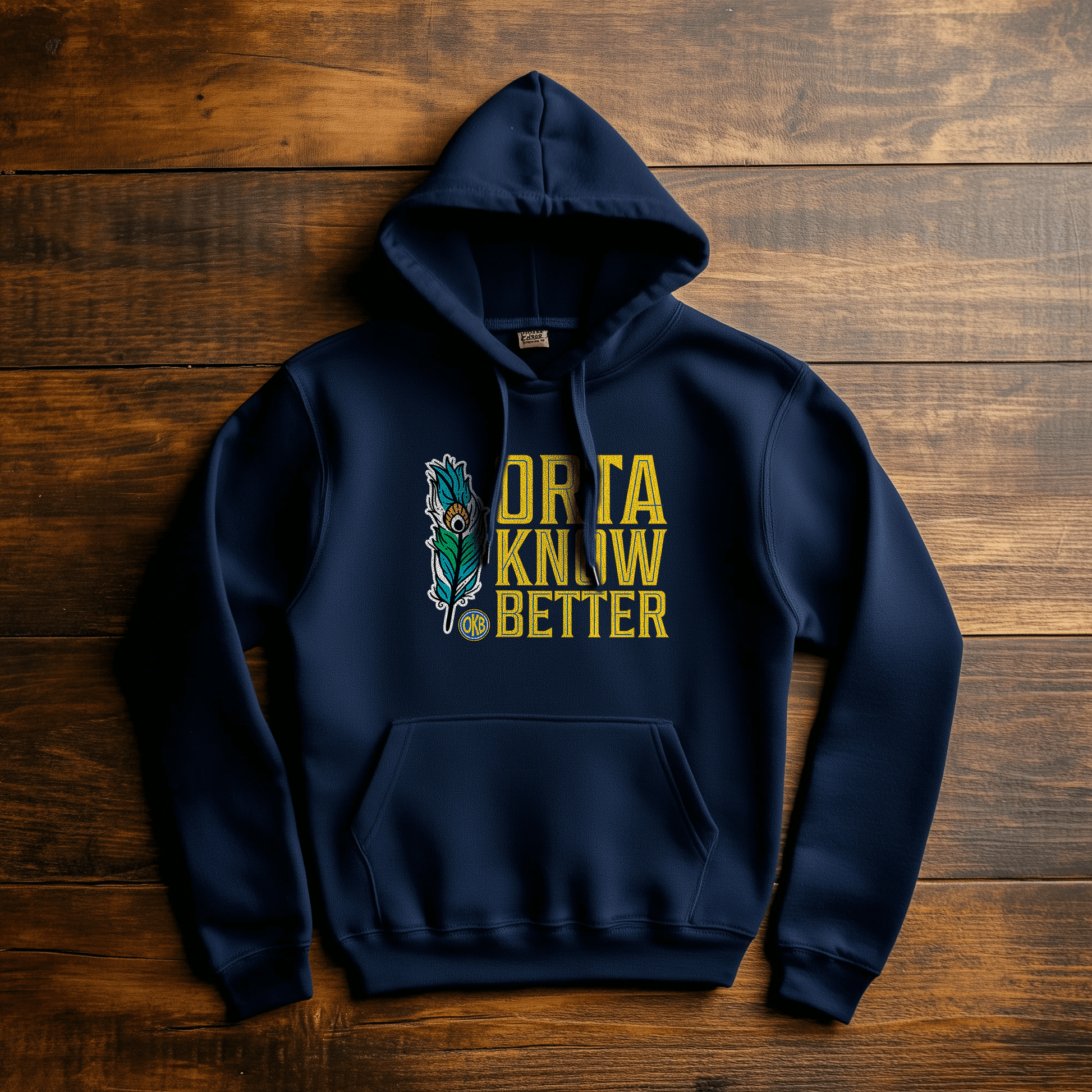Back Four Orta Know Better - Crest 3 Hoodie Hoodie
