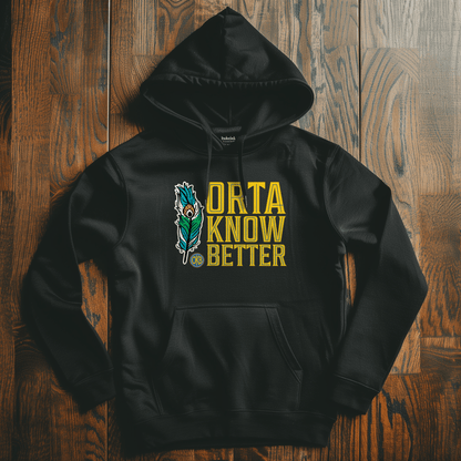 Back Four Orta Know Better - Crest 3 Hoodie Hoodie