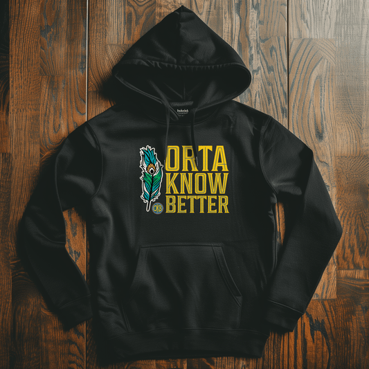 Back Four Orta Know Better - Crest 3 Hoodie Hoodie