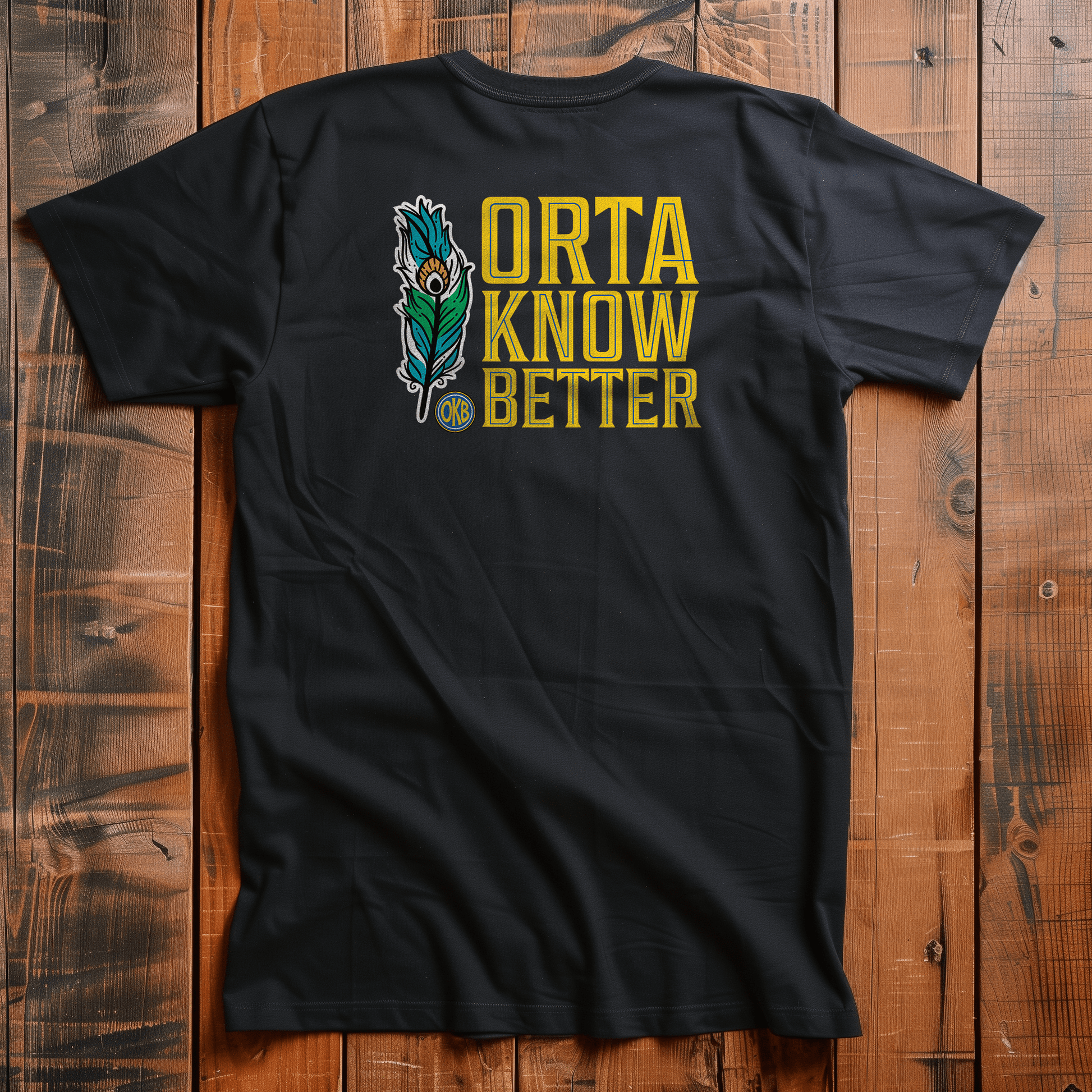Back Four Orta Know Better - Crest 3 shirt T-Shirt