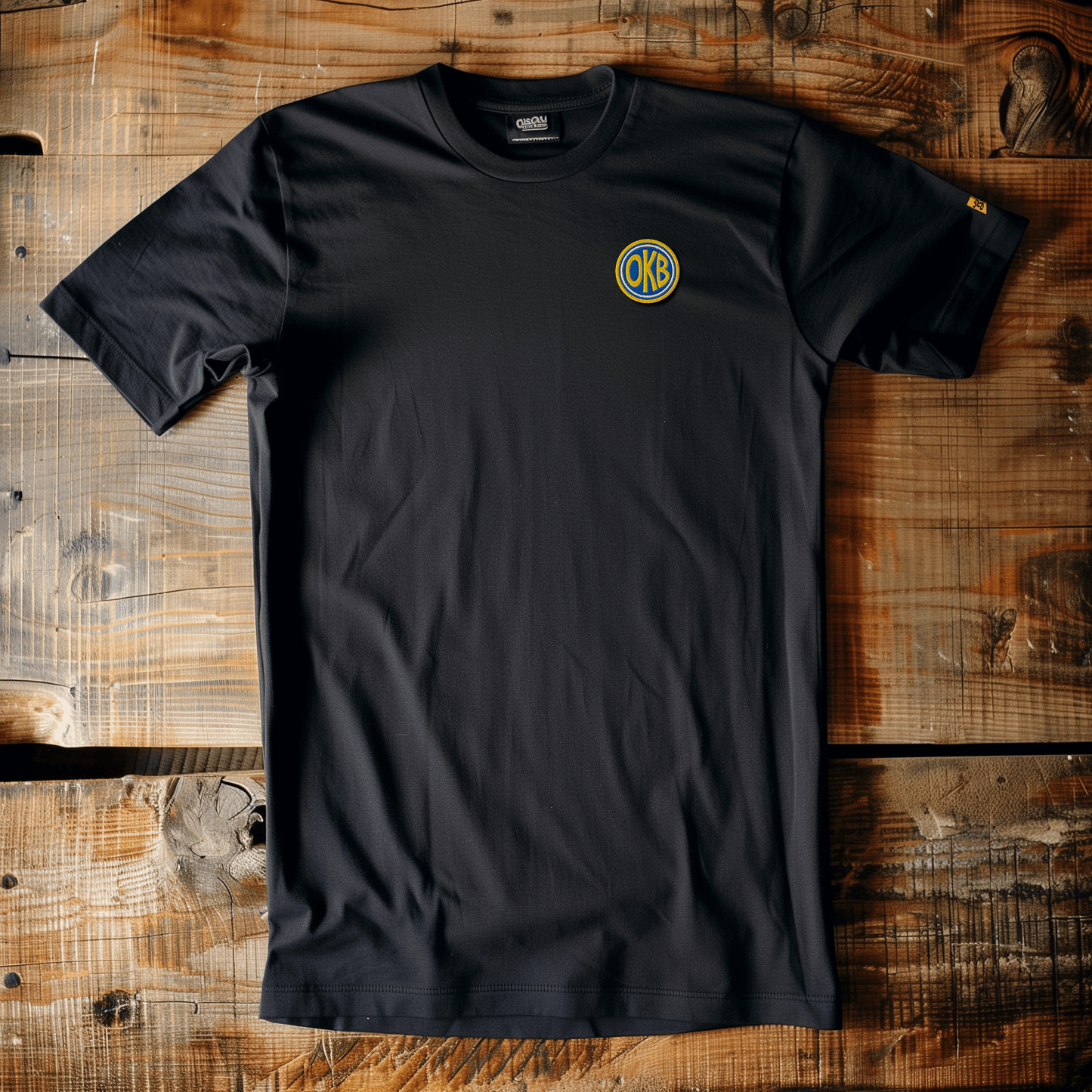 Back Four Orta Know Better Embroidered Logo Tee T-Shirt