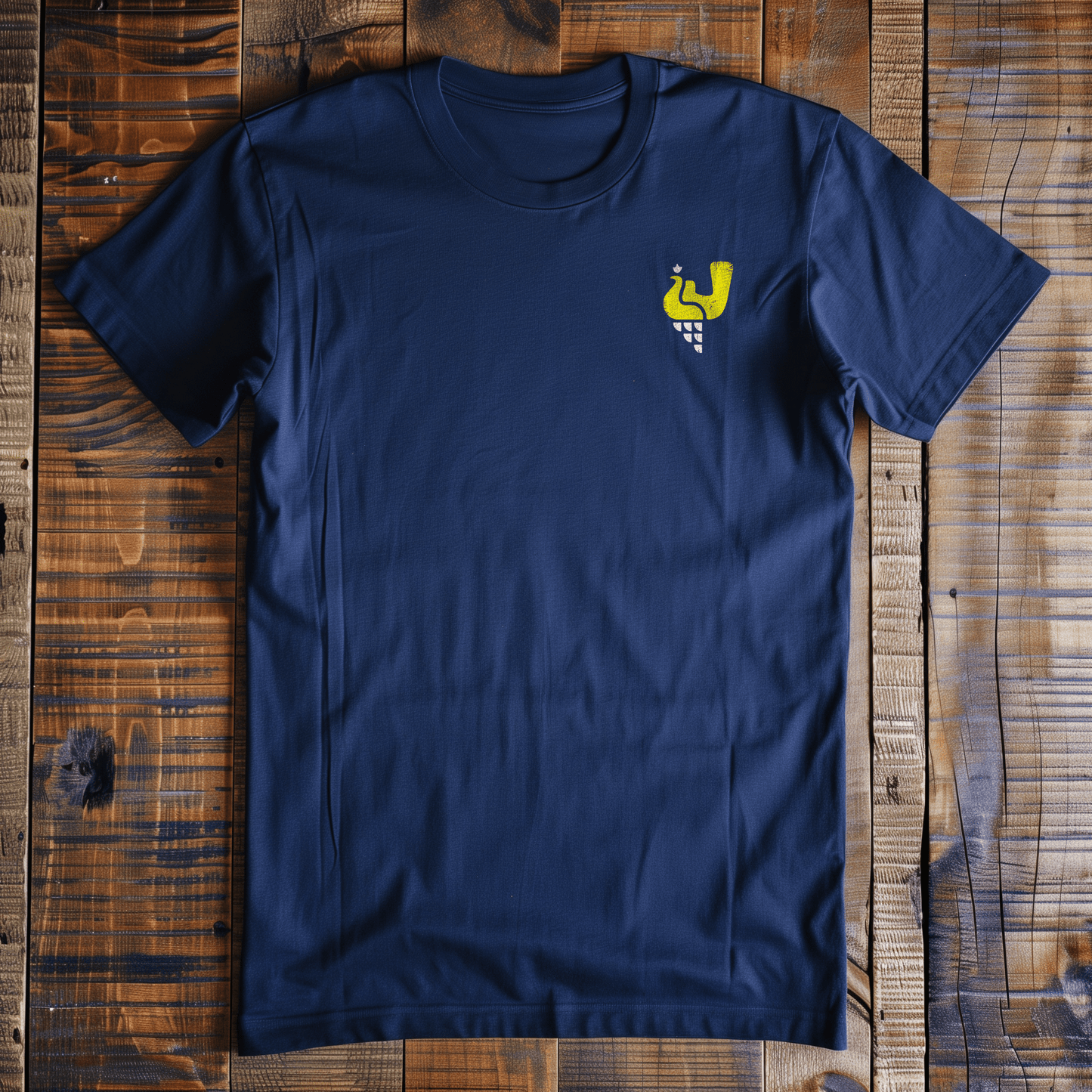 Back Four Proud Peacock Crest Tee T-Shirt