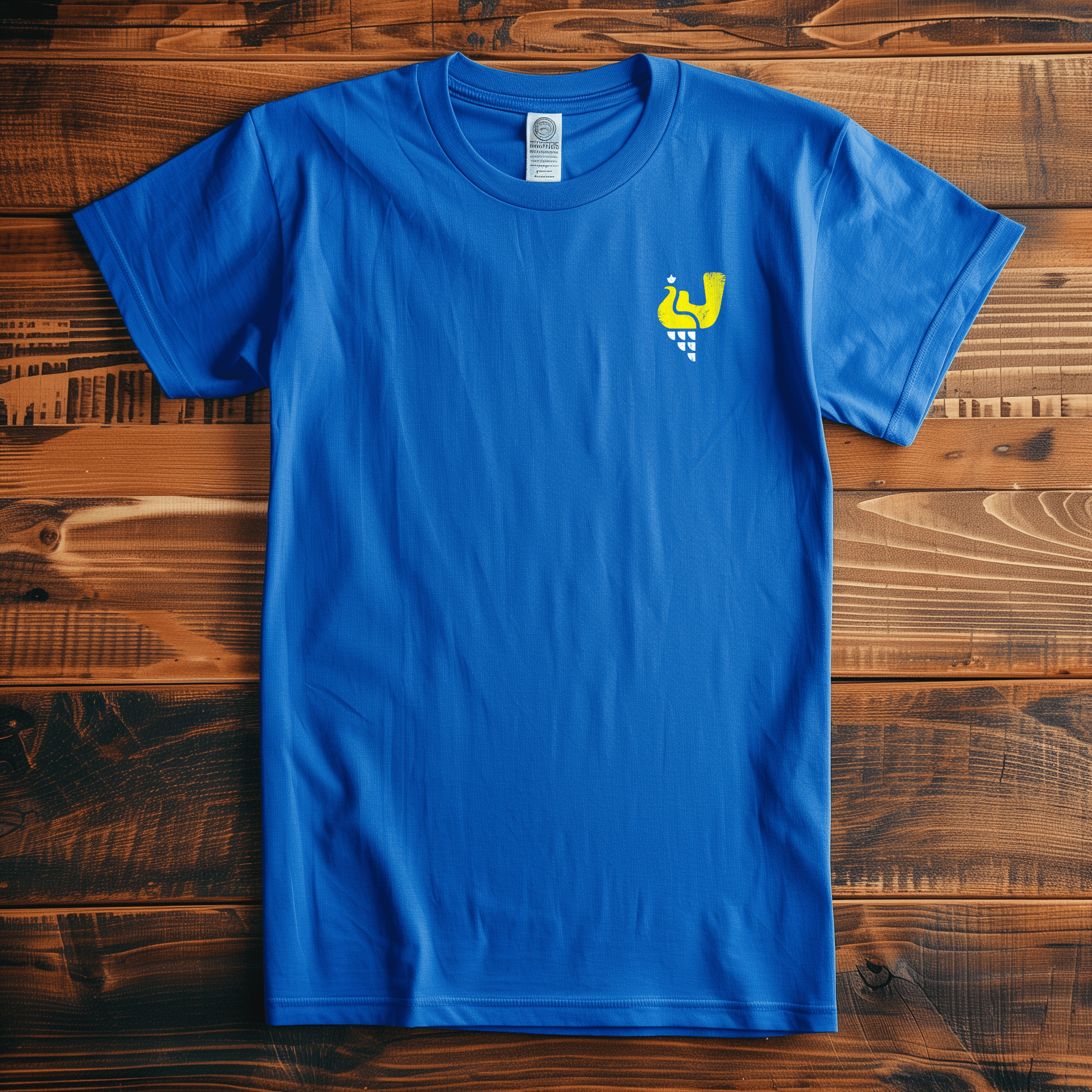 Back Four Proud Peacock Crest Tee T-Shirt