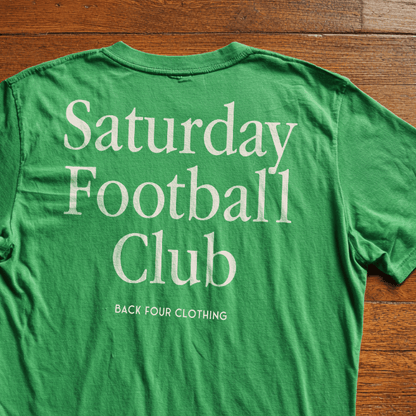Back Four Saturday Running Club Tee T-Shirt