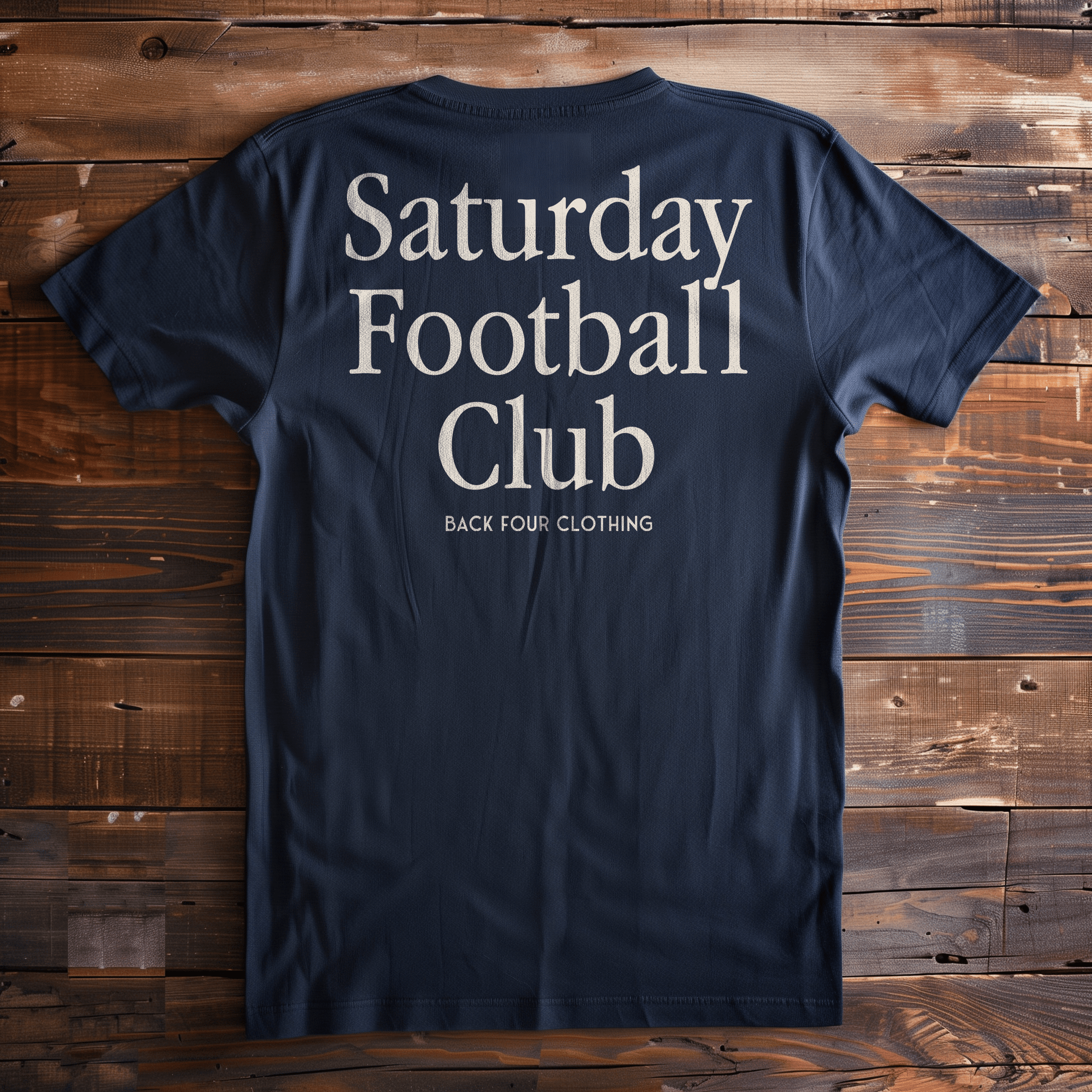 Back Four Saturday Running Club Tee T-Shirt