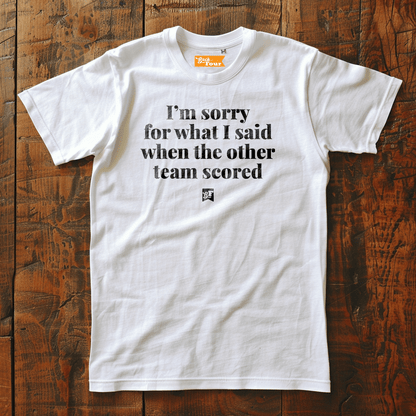 Back Four Sorry T-Shirt