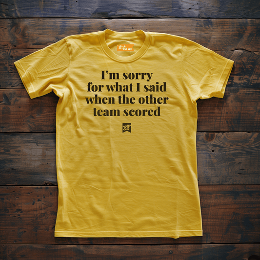 Back Four Sorry T-Shirt