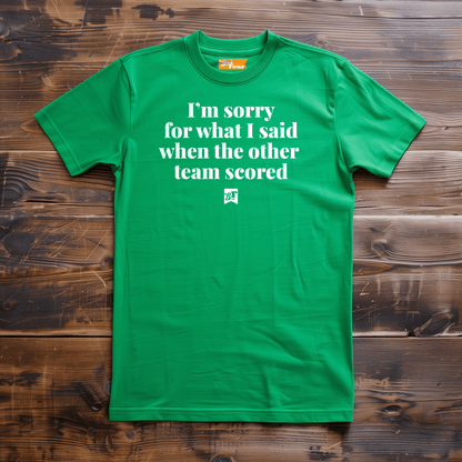 Back Four Sorry T-Shirt