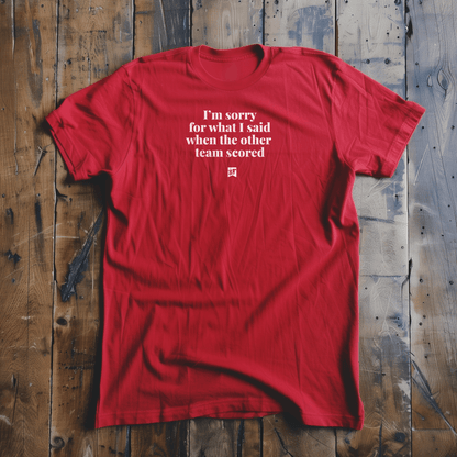 Back Four Sorry T-Shirt