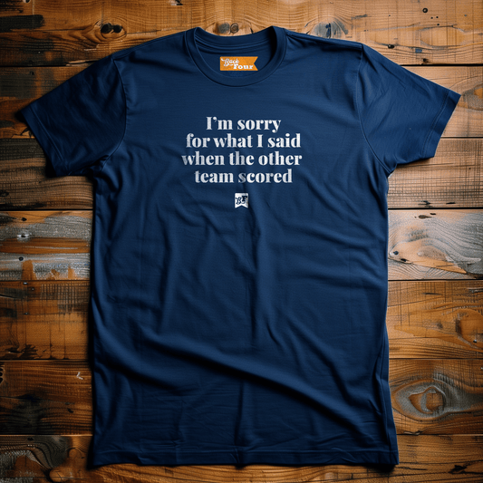 Back Four Sorry T-Shirt