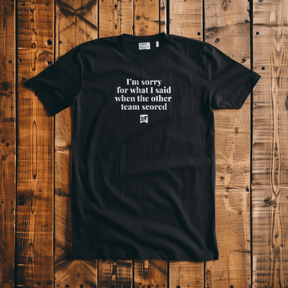 Back Four Sorry T-Shirt