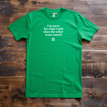 Back Four Sorry T-Shirt