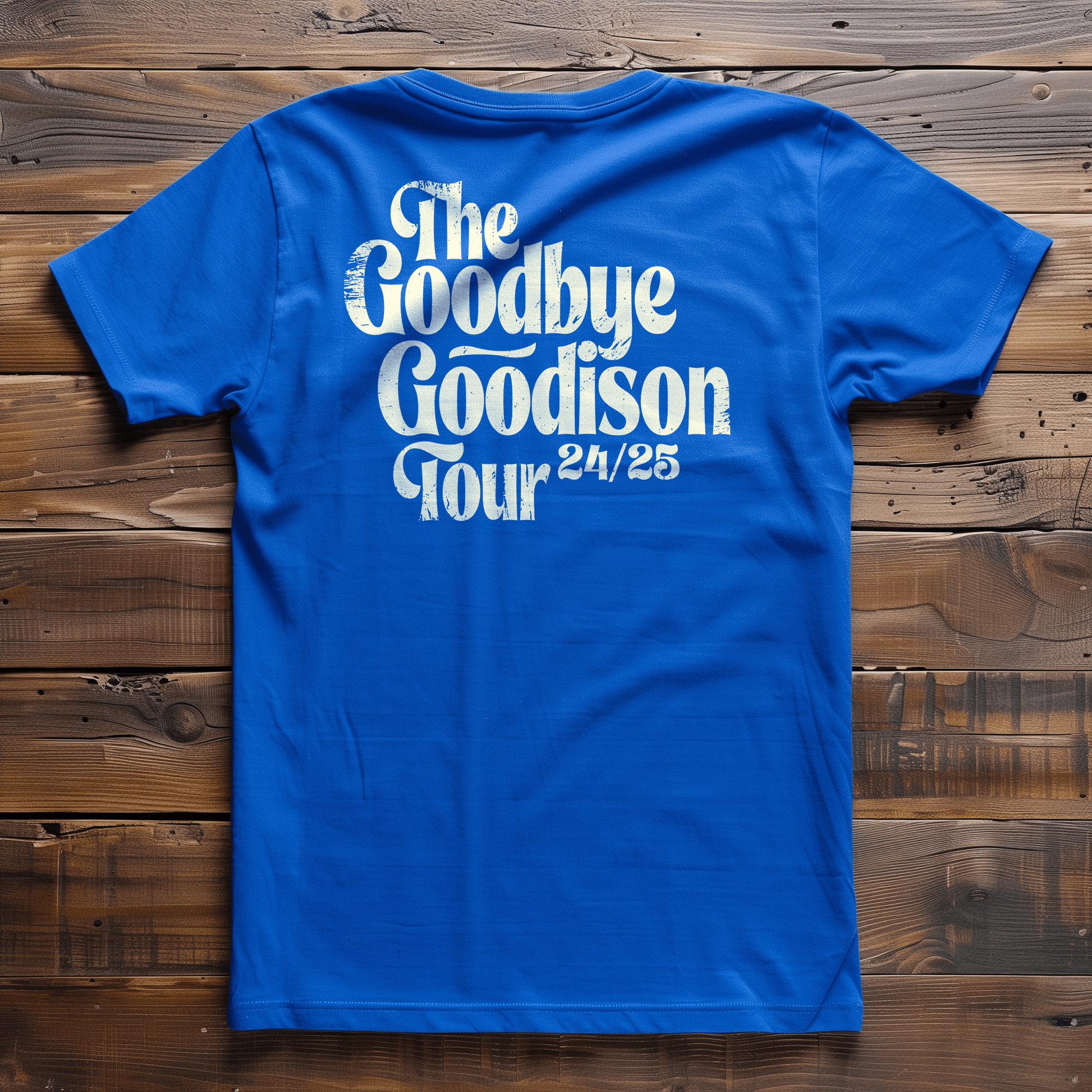 Back Four The Toffees - Goodbye Goodison Tour T-Shirt T-Shirt