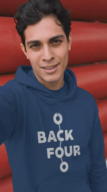 Back Four Logo Hoodie